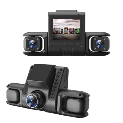 Y13 HD Night Vision Quad Objektiv Dash Cam s 32GB TF Kartico