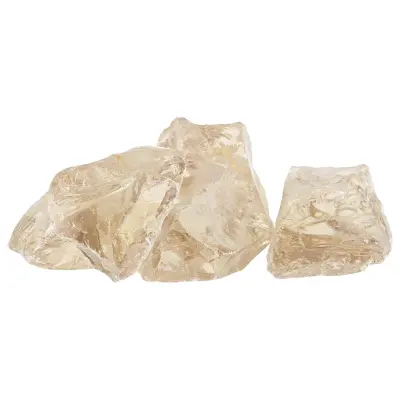 vidaXL Vrtne kamenine Zlata 12 cm Steklo