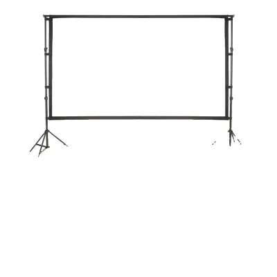 Projektorsko platno, prenosno in lahko, enostavna nastavitev, 2.6x3.3m