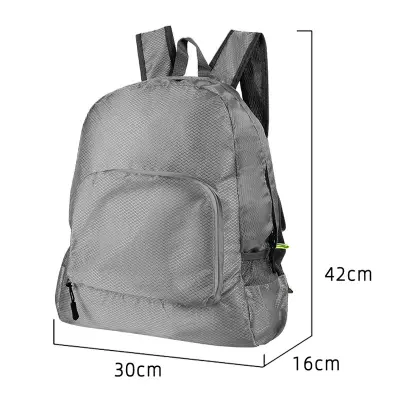 Lahek zložljiv nahrbtnik, vodoodporen potovalni nahrbtnik za pohodništvo Grey M