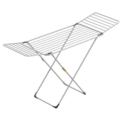 Sušilno stojalo Shape Rörets, 56×176×88 cm, zelo stabilno z 18 m sušenja in krili z zaklopom.