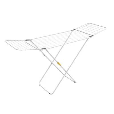 Sušilno stojalo Sussi Rörets, 52×176×96 cm z zložljivimi krili, 18 m sušenja in stabilnim zapiralnim sistemom.