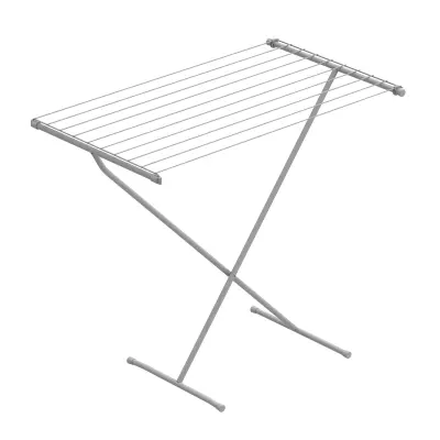 Sušilno stojalo Ted Rörets, 54×91 cm, višina 83 cm, robustno stojalo za kad z zaščitnimi nogami in sušenjem na ravni površini.