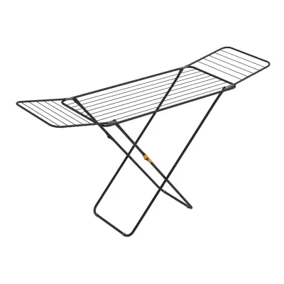 Sušilno stojalo Sussi Rörets, 52×176×96 cm z zložljivimi krili, 18 m sušenja in stabilnim zapiralnim sistemom.