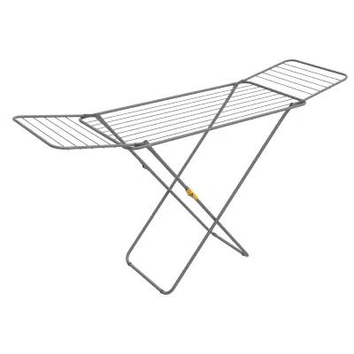 Sušilno stojalo Sussi Rörets, 52×176×96 cm z zložljivimi krili, 18 m sušenja in stabilnim zapiralnim sistemom.