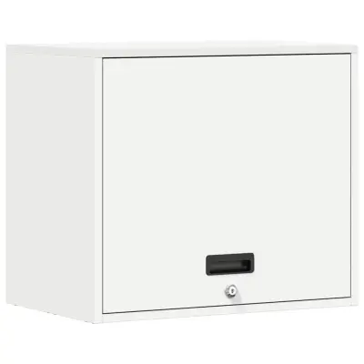 vidaXL Stenska omara za garažo Bela 60 x 40 x 53 cm
