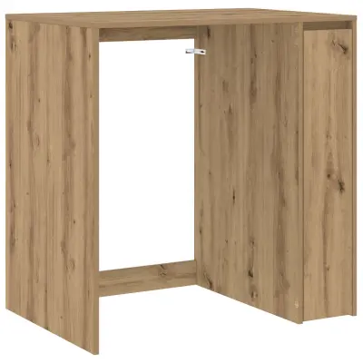 vidaXL Omara za pralni stroj z vrati Umetni hrast 87 x 60 x 89 cm