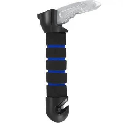 Avtomobilski varnostni ročaj za pomoč pri vstopanju 3v1, razbijalec stekla in rezalnik varnostnih pasov