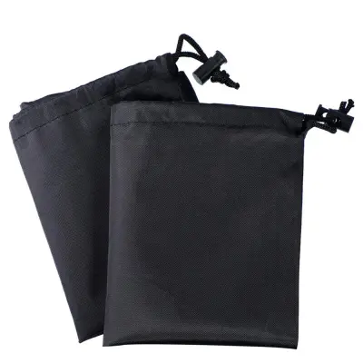 Črne prevleke za stranska ogledala avtomobila iz blaga Oxford - proti zmrzovanju