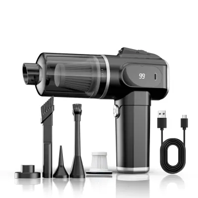 Prenosni avtomobilski sesalnik - močno sesanje, brezžičen Silver