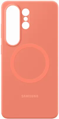 Ovitek SAMSUNG Galaxy S26 Ultra Silicone Magnet Case, oranžen