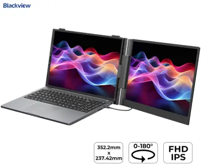 Monitor BC002001004 SCM8, za prenosnik, 39 cm (15.3"), Full HD, 60 Hz, IPS, 300 nit, 100% sRGB