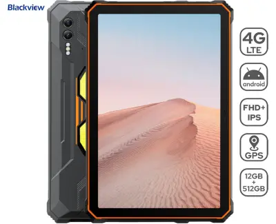 Tablica BLACKVIEW ACTIVE 10 PRO, robusten, 27,6 cm (10,9"), 5G LTE, 12 GB + 512 GB, IPS FHD+