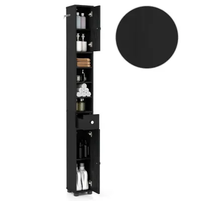 Ozka stoječa kopalniška omarica Kopalniška omarica