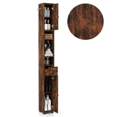 Ozka stoječa kopalniška omarica Kopalniška omarica