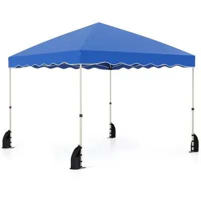 Vrtni šotor Praznični paviljon modre barve 3 x 3 m