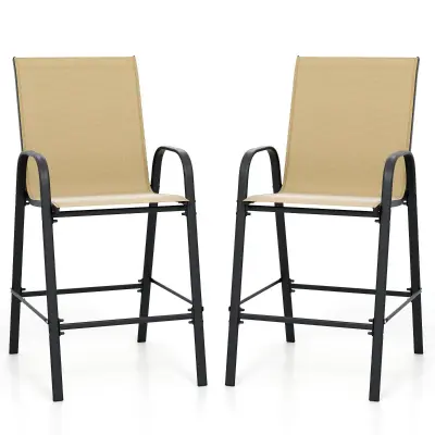 Komplet Visoki stoli Barski stolček 2 kosa