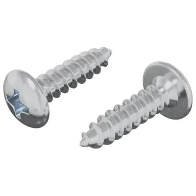 vidaXL Vijak 2 pcs srebrna M4 x 16 mm Jeklo