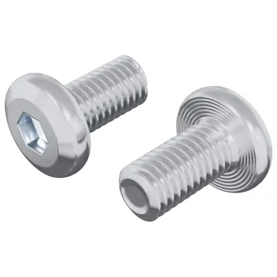 vidaXL Zaklepni vijak Enobarvno 2 pcs srebrna M6 x 12 mm Jeklo