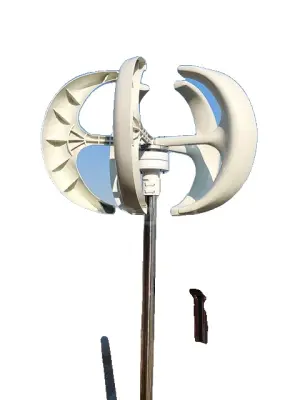 Generator vetrne turbine, nizka raven hrupa, visoka učinkovitost, 48V, MPPT krmilnik, 3000W