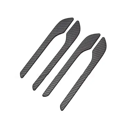 Pokrovi za kljuke vrat iz matiranih ogljikovih vlaken za Tesla Model 3