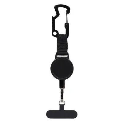 Zložljiv obesek za ključe z močno jekleno žico - držalo za ključe proti kraji