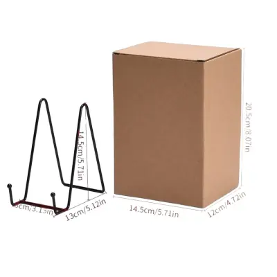 Fiksno Kovinsko Stojalo za Fotografije - Namizno Stojalo za Slike in Nagrade  6 palcev