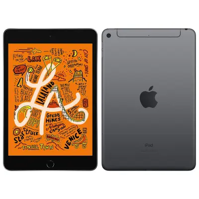 Obnovljeno - znaki rabe - Ecofone iPad Mini 5 4G crna 64 GB 3 GB RAM 2019