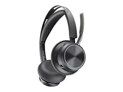 Slušalke HP Poly Voyager Focus 2 USB-C-C + USB-C/A adapter