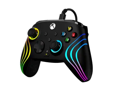 Žični kontroler TURTLE BEACH XBOX AFTERGLOW WAVE, črn