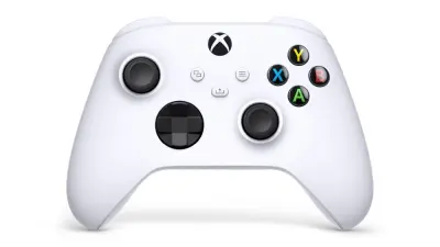 Brezžični kontroler MICROSOFT XBOX, ROBOT WHITE
