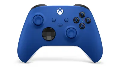 Brezžični kontroler MICROSOFT XBOX, SHOCK BLUE