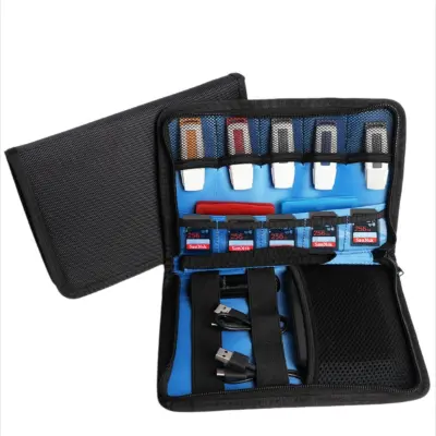 USB ključek in U-shield preklopna organizacijska torbica, EVA Oxford