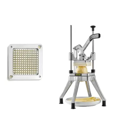 Komercialni rezalnik hrane, težka izvedba, nerjaveče jeklo, 14 palcev