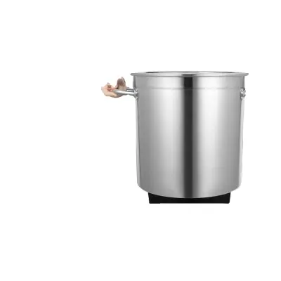 Nerjaveč jekleni lonec, kapaciteta 35L, polirana površina, združljiv z indukcijo