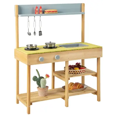 Lesena kuhinja za otroke Igralna kuhinja Igralna hiša