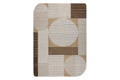 ORGANIC 2769 sisal preproga Geometric ecru / naravna – moderna nepravilna oblika 120x170 cm