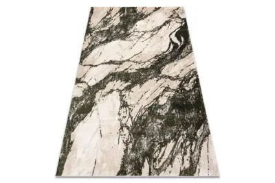 Preproga ALLURE 4759 Marmor - strukturna, elegantna, glamur bež / zelena 180x270 cm