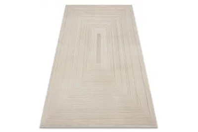 Preproga BALANCE 8788 taupe - Geometrija, strukturna, glamour 80x150 cm