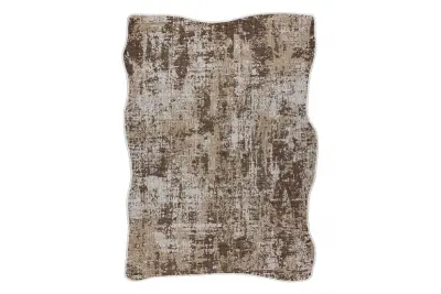 ORGANIC 2755 sisal preproga Abstrakcija ecru / naravna – moderna nepravilna oblika 133x190 cm