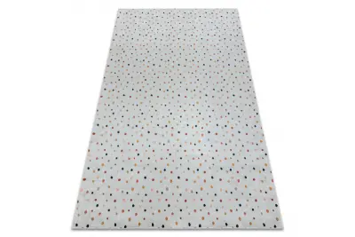 BAMBINO 47890 pralna preproga Pike za otroke protizdrsna - belo / rjava 160x220 cm