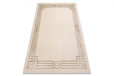 Preproga ALLURE 1907 Grški, okvir - strukturna, elegantna, glamur bež 120x170 cm
