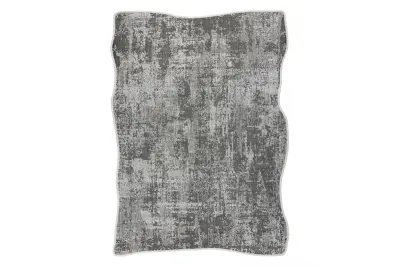 ORGANIC 2755 sisal preproga Abstrakcija ecru / siva – naravna, moderna nepravilna oblika 133x190 cm