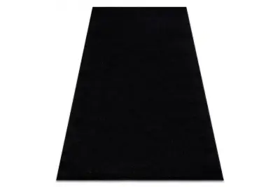 ETON PLUS črna tepih, enobarven, enoten, gladek 250x350 cm