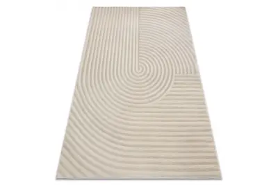 Preproga BALANCE 1921 taupe - Geometrija, strukturna, glamour 80x150 cm