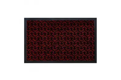 Predpražnik proti zdrsu DUNLOP 3353 rdeča - notranji, zunanji 40x60 cm