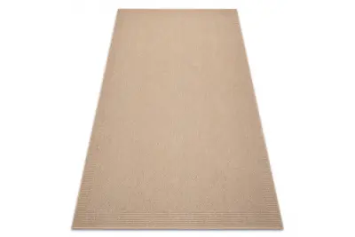 Volnena preproga VILLA 7636/77800 Zigzag SIZAL, ravno tkana bež 160x230 cm