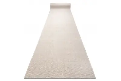Preproga v videzu sisala SION Melange plosko tkanje krema 100 100x850 cm