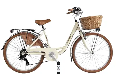 Mestno žensko kolo VENERE Dolce Vita by Canellini 26" – bež