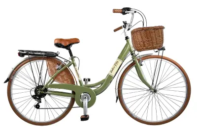Mestno žensko kolo VENERE Dolce Vita by Canellini 28" – olivno zelena